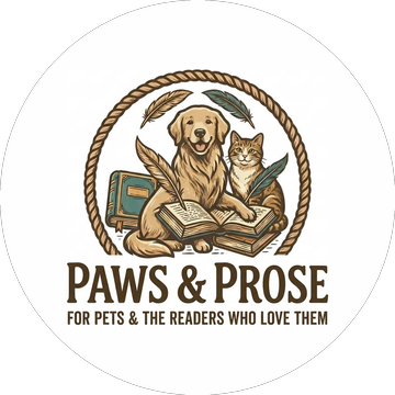 Paws and Prose logo